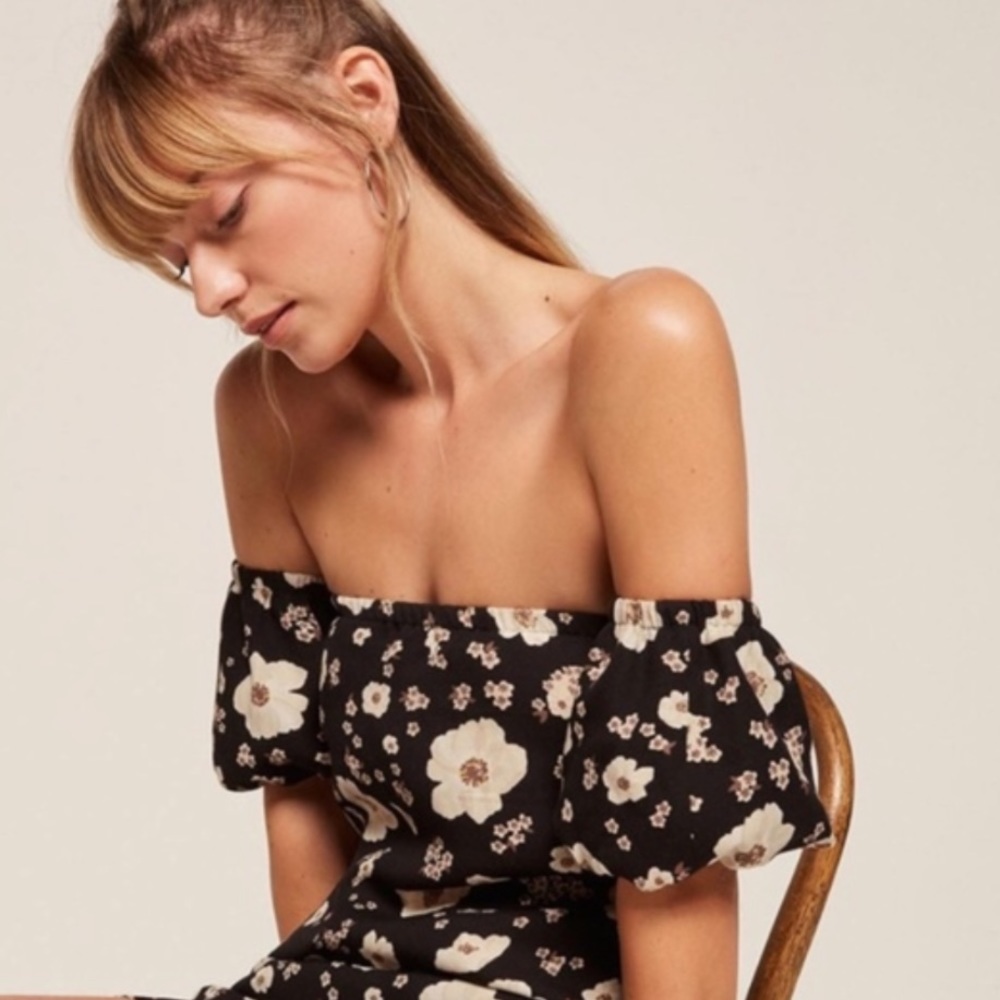 Reformation Framboise Mini Dress